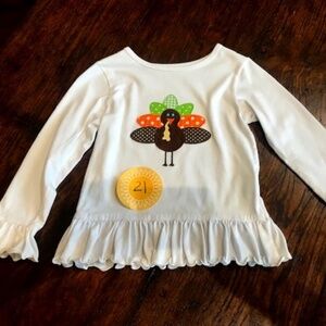 #21 - Kelly's Kids Turkey Shirt - Size 4/5